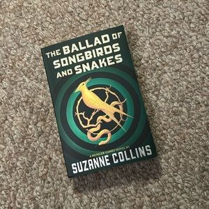The Ballad of Songbirds and Snakes paperback book.